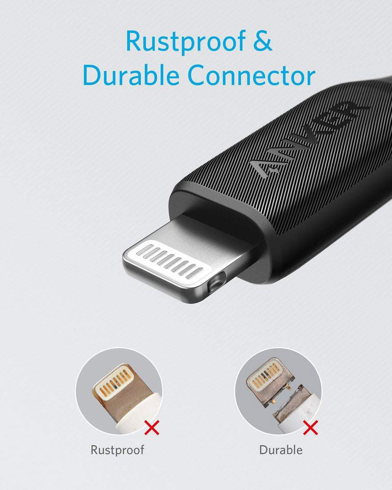 Anker power line 3 USB-C with lightning connector 1.8m