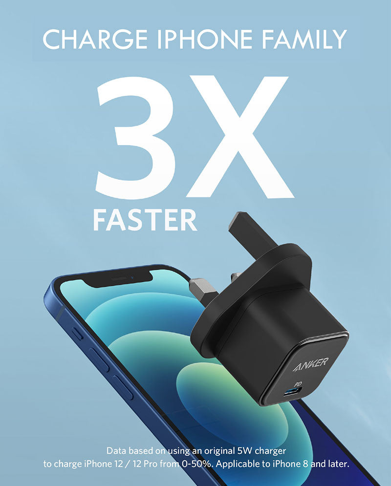 Anker power port 3 20w cube