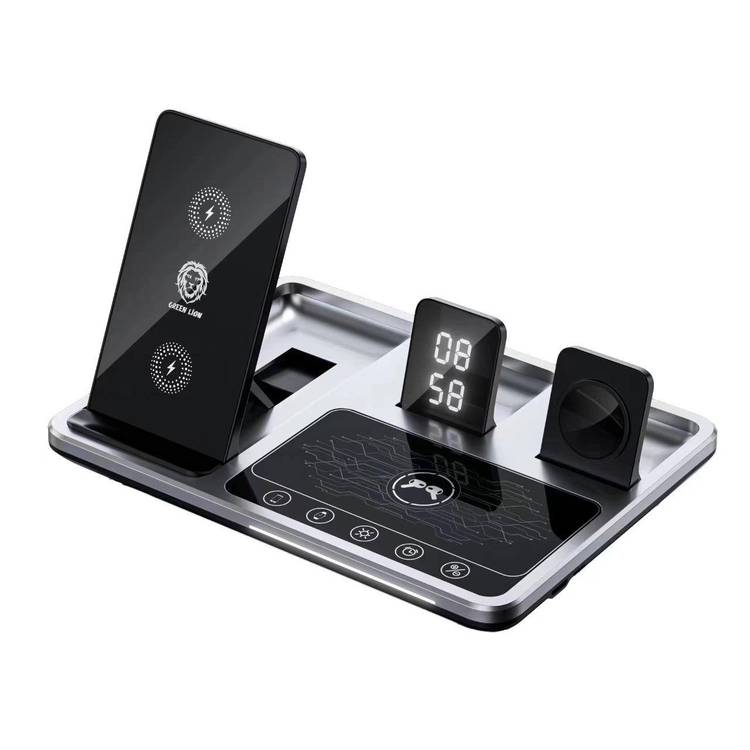 4in1 wireless charging station ( one-touch automatic lift )