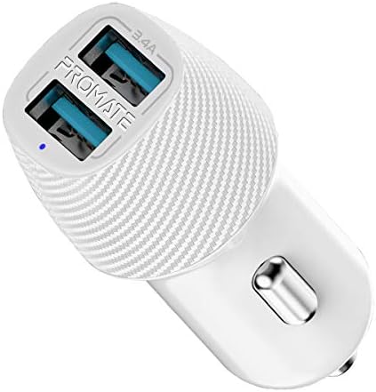 3.4A car charger with dual USB ports