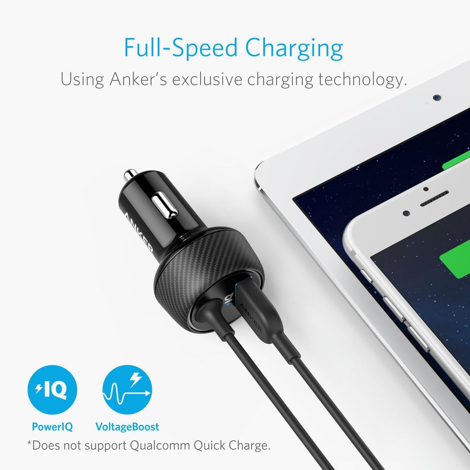 Anker power drive 2 Elite with lightning connector (24w)