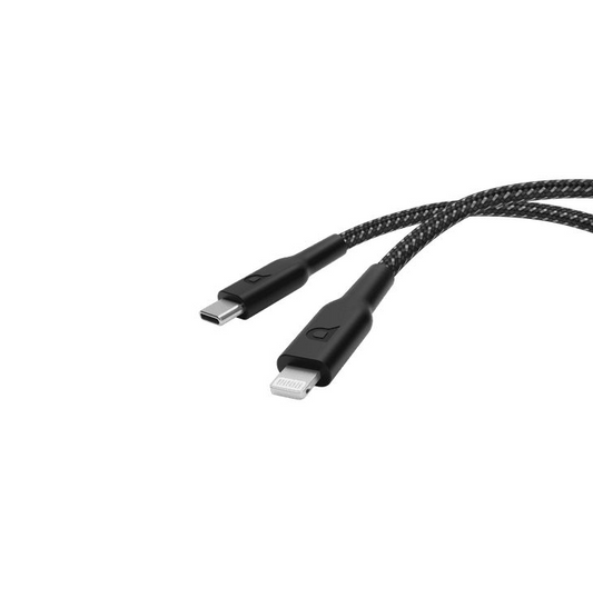 POWEROLOGY BRAIDED USB-C to LIGHTENING CABLE (60W) 1.2m