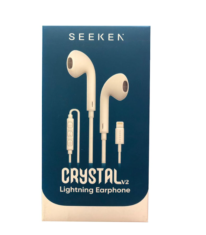 Crystal V2 Lightning Earphone ( double )