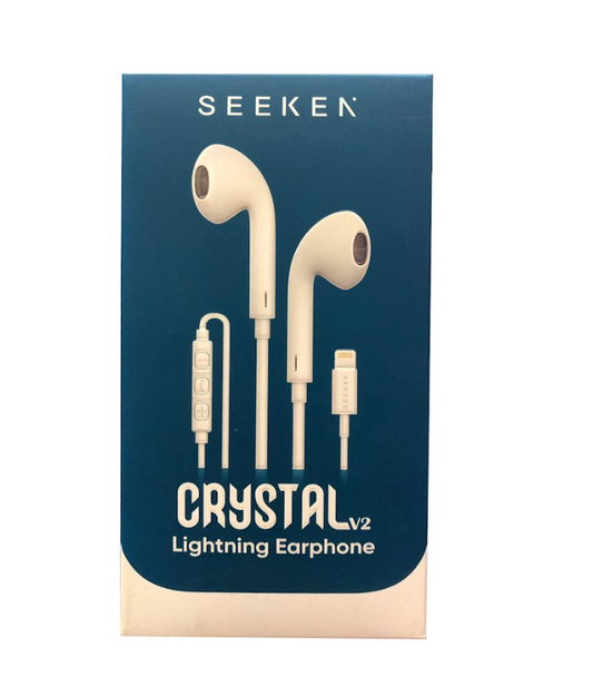 Crystal V2 Lightning Earphone ( double )