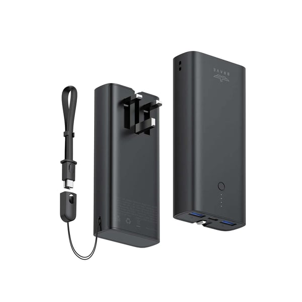 Power Bank & Wall Adapter Combined (10000 mah ) 22.5w