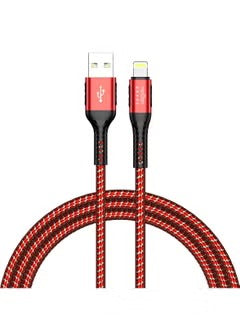 BRAIDED DATA CABLE ( USB-A  to Lightning cable ) 30W / 3.1A