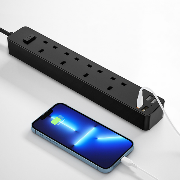 WiWU power strip ( 1 USB-C + 3 USB-A ) PD 20W