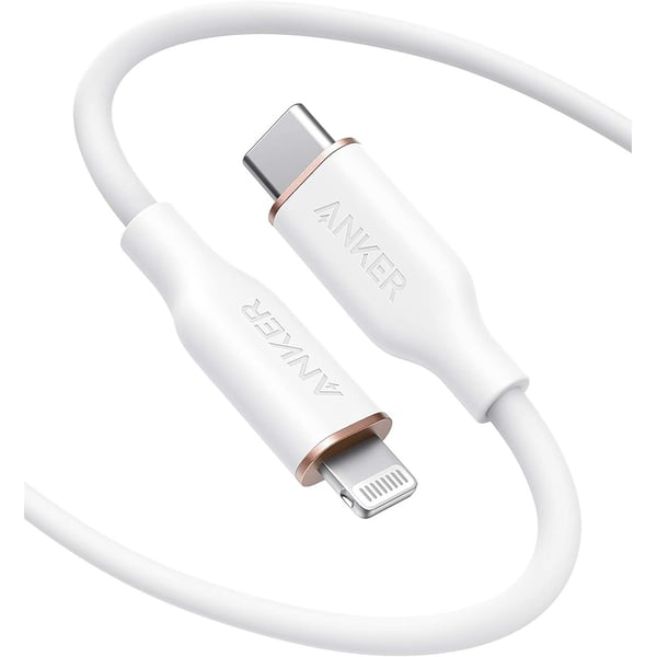 anker power line 3 flow USB-C with lightning connector 0.9m